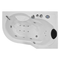 WANNA SPA Z HYDROMASAŻEM JACUZZI AQUAPEUTIC AQ-202, 1-osobowa 150x100x62 cm, prawa