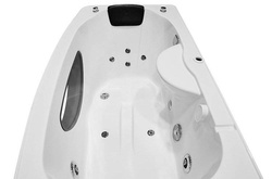 KABINO-WANNA Z HYDROMASAŻEM AQ-A 145x85x220cm