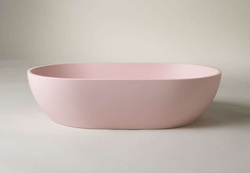 Umywalka nablatowa Ravon Space z korkiem klik-klak 54,5 x 35 x 14 cm, kolor mat