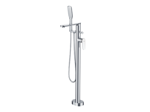 Bateria wannowa wolnostojąca Otto, chrom
