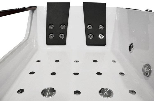 WANNA SPA Z HYDROMASAŻEM JACUZZI AQUAPEUTIC AQ-808, 2-osobowa 180x120x61cm lewa