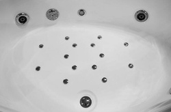 Kabino-sauna sucho-parowa z funkcją hydromasażu AQ-1549, 135X135X220 cm