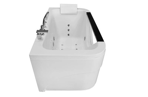 WANNA SPA Z HYDROMASAŻEM JACUZZI AQUAPEUTIC AQ-61, 1-osobowa 150x80x62 cm, prawa