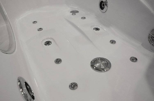 WANNA SPA Z HYDROMASAŻEM JACUZZI AQUAPEUTIC AQ-1633, PLUS 1-osobowa 168x86x60 cm, lewa