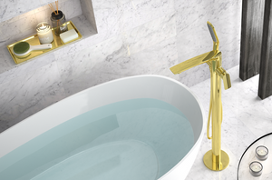Bateria wannowa wolnostojąca Desso Oro, złoto połysk