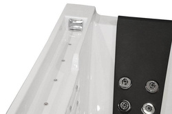 WANNA SPA Z HYDROMASAŻEM JACUZZI AQUAPEUTIC AQ-808, 2-osobowa 180x120x61cm lewa