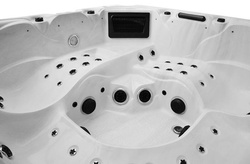 WANNA ZEWNĘTRZNA Z HYDROMASAŻEM AQUAPEUTIC 1343 6-osobowa, 230X230X95 CM