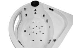 Kabino-sauna sucho-parowa z funkcją hydromasażu AQ-1549, 135X135X220 cm