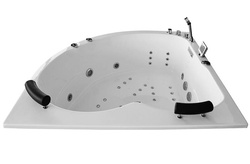 WANNA SPA Z HYDROMASAŻEM JACUZZI AQUAPEUTIC AQ-0031A, 2-osobowa 140x140x70 cm