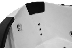 WANNA SPA Z HYDROMASAŻEM JACUZZI AQUAPEUTIC AQ-103 TOP, 2-osobowa 140x140x67cm