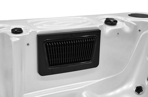 WANNA ZEWNĘTRZNA Z HYDROMASAŻEM AQUAPEUTIC 1662, 4-osobowa 200x200x80 cm, z obudową