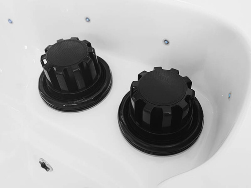 WANNA ZEWNĘTRZNA Z HYDROMASAŻEM AQUAPEUTIC 1313, 5-osobowa, 220x220x95 cm