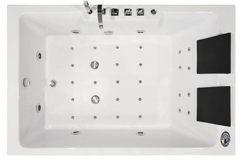 WANNA SPA Z HYDROMASAŻEM JACUZZI AQUAPEUTIC AQ-1642 PLUS 2-osobowa 186x121x65 cm PRAWA