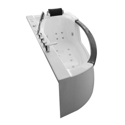 WANNA SPA Z HYDROMASAŻEM JACUZZI AQUAPEUTIC AQ-0076, 1-osobowa 170x85x59 cm, prawa