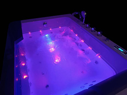 WANNA SPA Z HYDROMASAŻEM JACUZZI AQUAPEUTIC AQ-180 2-osobowa 173x120x68 cm, PRAWA