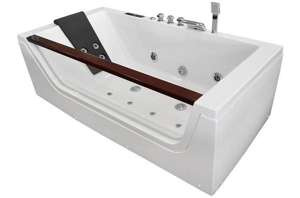 WANNA SPA Z HYDROMASAŻEM JACUZZI AQUAPEUTIC AQ-807, 1-osobowa 180x90x59cm lewa
