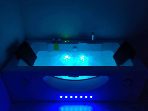 WANNA SPA Z HYDROMASAŻEM JACUZZI AQUAPEUTIC AQ-1659 TOP, 2-osobowa 180x92x60 cm