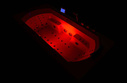 WANNA SPA Z HYDROMASAŻEM JACUZZI AQUAPEUTIC 0011A, 2-osobowa 180x90x70 cm