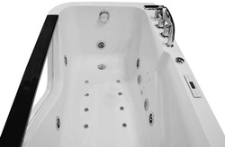 WANNA SPA Z HYDROMASAŻEM JACUZZI AQUAPEUTIC AQ-61, 1-osobowa 150x80x62 cm, prawa
