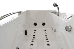 WANNA SPA Z HYDROMASAŻEM JACUZZI AQUAPEUTIC 1050, 1-osobowa 174x88x70 cm, prawa