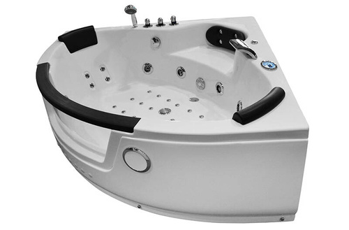 Wanna z hydromasażem narożna SPA AQ-1004 Turbo 2-osobowa, 152x152x56 cm