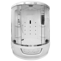 Kabino-sauna sucho-parowa z funkcją hydromasażu AQ-1549, 135X135X220 cm