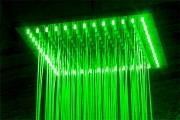Deszczownica LED wymiar 60x60, chrom