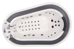 WANNA SPA Z HYDROMASAŻEM JACUZZI AQUAPEUTIC 183 208x135x67cm, bez obudowy