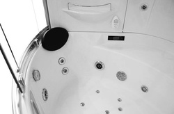 Kabino-sauna sucho-parowa z funkcją hydromasażu AQ-1549, 135X135X220 cm