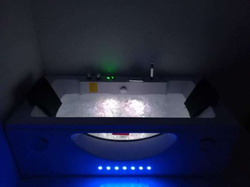 WANNA SPA Z HYDROMASAŻEM JACUZZI AQUAPEUTIC AQ-1659 TOP, 2-osobowa 180x92x60 cm