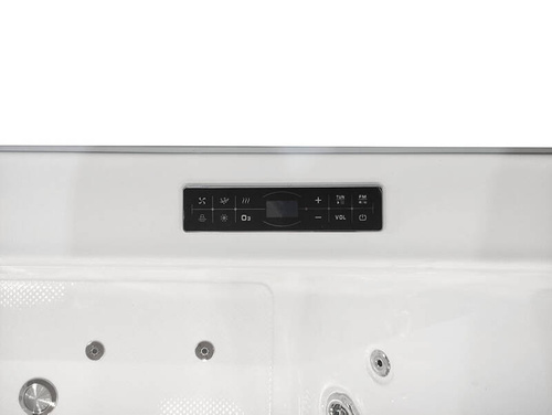 WANNA SPA Z HYDROMASAŻEM JACUZZI AQUAPEUTIC AQ-8033, 2-osobowa 182x150x62 cm