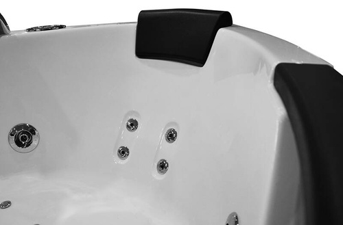 Wanna z hydromasażem narożna SPA AQ-1004 Turbo 2-osobowa, 152x152x56 cm