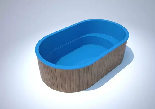 Basen zewnętrzny/ogrodowy 4,0x2,4x1,12 m, odporny na UV