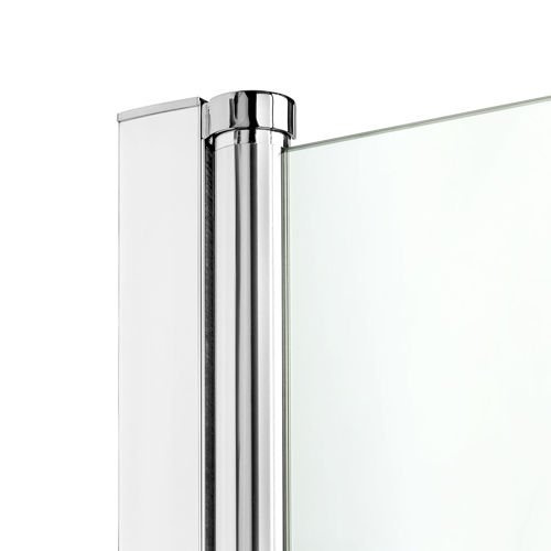 Drzwi prysznicowe do wnęki New Soleo 70x195 cm, profil srebrny.