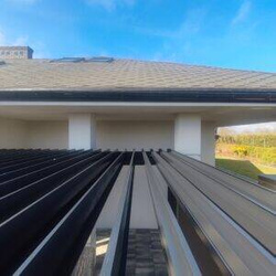 WYPRZEDAŻ!!! Pergola Ogrodowa Gray 3x3 Zestaw LED, Rolety