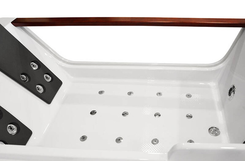 WANNA SPA Z HYDROMASAŻEM JACUZZI AQUAPEUTIC AQ-810, 2-osobowa 180x120x61cm lewa