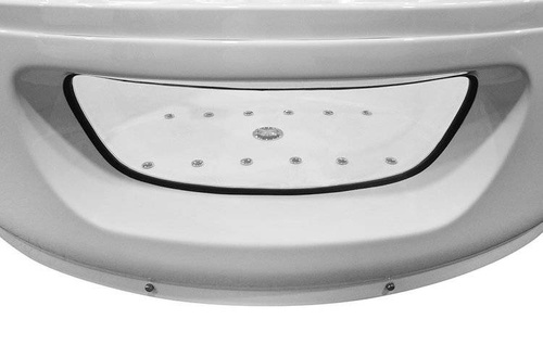 WANNA SPA Z HYDROMASAŻEM JACUZZI AQUAPEUTIC AQ-101 TOP, 2-osobowa 140x140x68cm