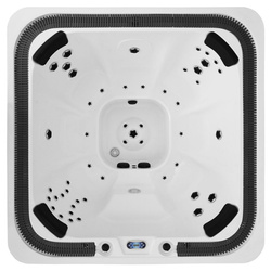 Wanna zewnętrzna SPA z hydromasażem AQ-138, 222x222x97 cm, bez obudowy