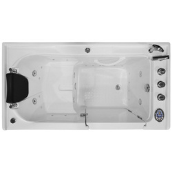 WANNA Z HYDROMASAŻEM AQUAPEUTIC dla niepełnosprawnych AQ-301, 1-osobowa 146x76x83 cm