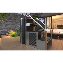 RavonSpa Beczka do morsowania Pro, Ice Barrel , Ice tube – nowoczesna beczka do kąpieli lodowych z filtracją i ozonem