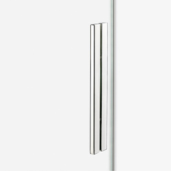 Kabina walk in przesuwna Smart 90x200, profil srebrny