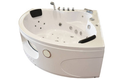 WANNA SPA Z HYDROMASAŻEM JACUZZI AQUAPEUTIC AQ-1638 PLUS, 2-osobowa 150x150x55,5 cm