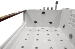 WANNA SPA Z HYDROMASAŻEM JACUZZI AQUAPEUTIC AQ-810, 2-osobowa 180x120x61cm lewa