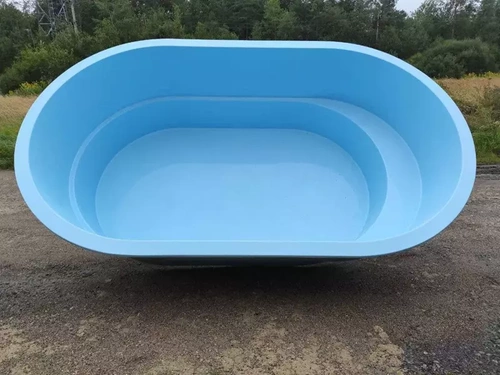 Basen zewnętrzny/ogrodowy 4,0x2,4x1,12 m, odporny na UV