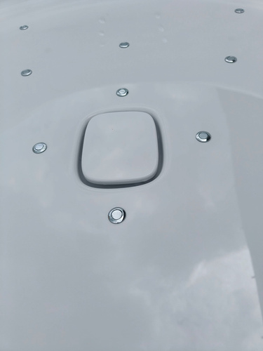 WANNA Z HYDROMASAŻEM Wolnostojąca wanna RavonSpa Harmona 150 cm z systemem Air Plus