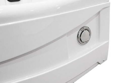 WANNA Z HYDROMASAŻEM NAROŻNA JACUZZI AQUAPEUTIC AQ-311, 2-osobowa 150x150x75 cm