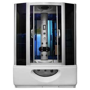 KABINO-WANNA Z HYDROMASAŻEM AQ-A 145x85x220cm