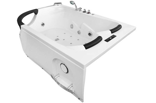 WANNA SPA Z HYDROMASAŻEM JACUZZI AQUAPEUTIC AQ-1665 PLUS, 2-osobowa, 180x120x63 cm, prawa