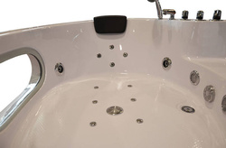 WANNA SPA Z HYDROMASAŻEM JACUZZI AQUAPEUTIC AQ-1638 TOP, 2-osobowa 150x150x55,5 cm