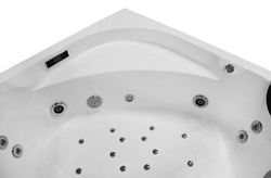 Kabino-sauna sucho-parowa z funkcją hydromasażu AQ-1549, 135X135X220 cm